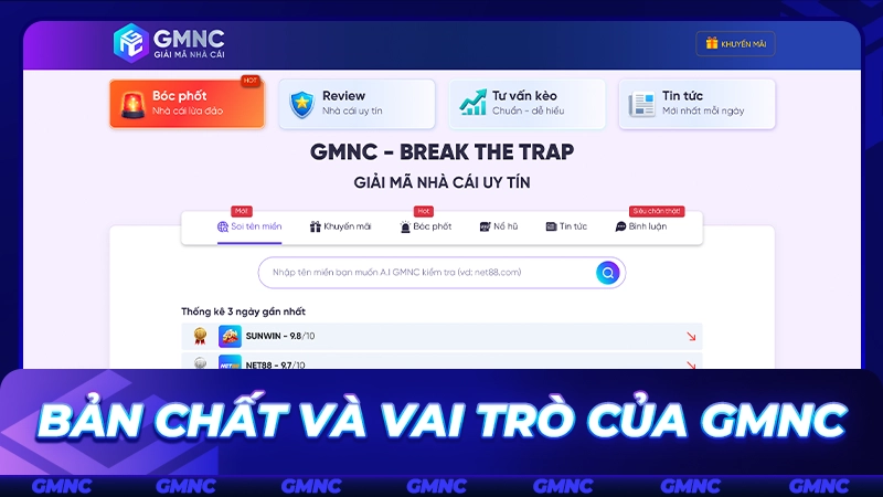 Bản chất và vai trò của GMNC