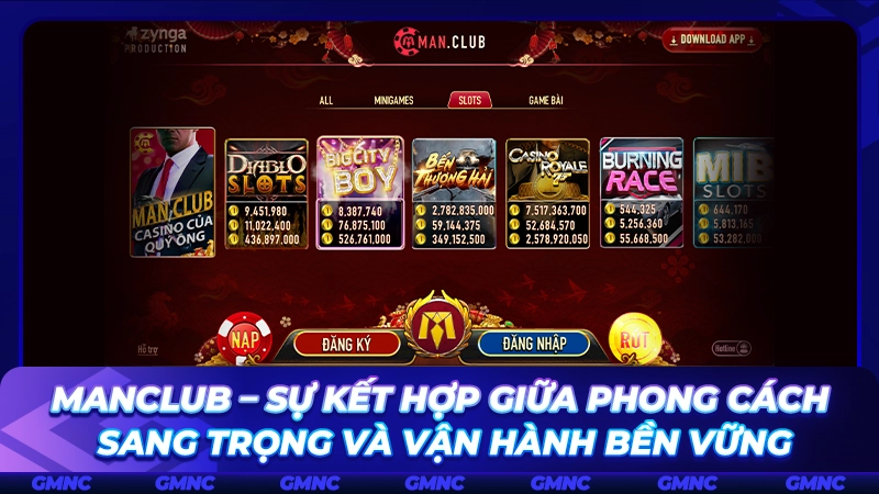 Manclub – Sự kết hợp giữa phong cách sang trọng và vận hành bền vững